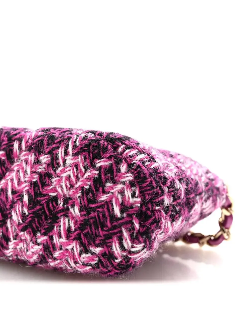 Chanel Tweed Quilted Mini Clutch With #321558C17B